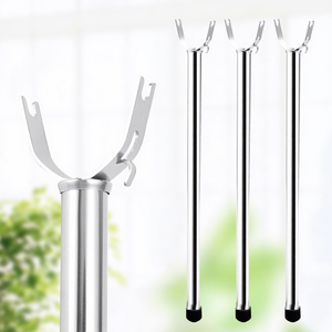 Wholesale Stainless Steel Eco-friendly Modern <strong>Clothes</strong> Drying Fork Rack 60cm Clothing Organizer Household Product - Product Image 3
