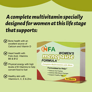 Tabletas de Fórmula para la Menopausia para Mujeres, Suplemento Dietético con Vitamina A, Apoya la Salud de la Piel y Reduce los Brotes de Calor - Product Image 3