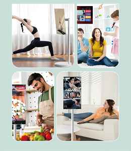 24.5 inch thông minh LED <span class=keywords><strong>TV</strong></span> Trắng <span class=keywords><strong>Android</strong></span> HDTV với xách tay đứng Màn hình 12V cung cấp điện cho khách sạn xác nhận bởi nhà cung cấp - Product Image 5