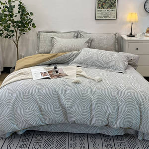 <span class=keywords><strong>Precio</strong></span> al por mayor de cama king size Queen, funda de almohada con estampado de Flora, funda nórdica y sábana plana, <span class=keywords><strong>4</strong></span> Uds. Por juego de cama - Product Image 4