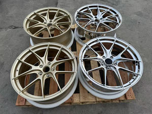 VS-5RS Chrome / Brushed Forged <strong>Wheels</strong> 17 18 19 20 21 5x120 5x114.3 Deep Concave Monoblock Alloy Rims For BMW M3 M4 Tesla Benz - Product Image 5