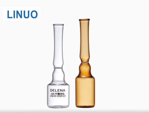 LINUO USP タイプI ガラス医療用アンプル カラーリングドット折り込み カラードット印刷可能アンプルボトル - Product Image 3