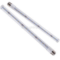 Nouveau produit Ampoule LED longue en forme de maïs blanc chaud AC85-265V 12W E27 pour éclairage de jardin, mur, sol