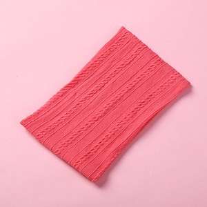 Bandeau pour <span class=keywords><strong>bébé</strong></span> en nylon jacquard doux, super extensible, à bord large, confortable, accessoires pour cheveux pour nouveau-nés et petites filles - Product Image 4