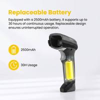 Nouveau Scanner de codes-barres 2D sans fil Bwhs-28 Ai Pro 2026 avec station d'accueil USB et appairage automatique pour TPV et entrepôt - En stock