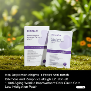 Parches de Hidrogel para Ojos BibimCos con Retino y Péptidos, 60 Unidades, Antienvejecimiento, Mejora de Arrugas, Cuidado de Ojeras, Baja Irritación - Product Image 3