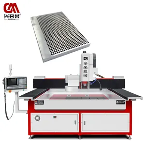 Perceuse automatique à portique de type poutre changeur d'outils perceuse à tôles d'acier CNC