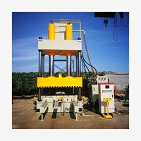 Nueva Prensa Hidráulica de 400 Toneladas para Tanques de Agua de Cuarzo, Máquina para Fabricar Fregaderos de Cocina, Prensa Hidráulica para Canales de Drenaje de Resina, Bomba de Motor Hidráulica