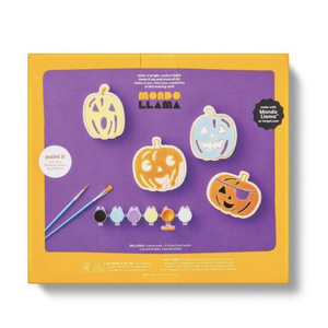 Juguete de rompecabezas de calabaza Mondo Llama transfronterizo al por mayor, adornos de calabaza para pintar y dibujar DIY para niños - Product Image 2