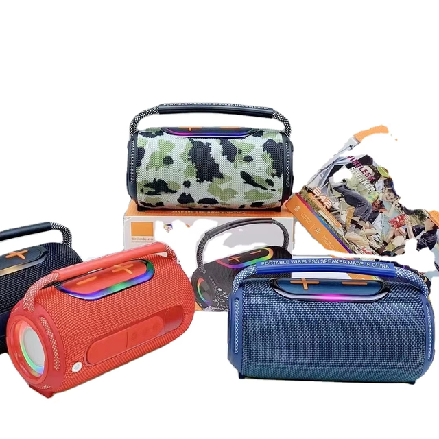 B42 High Quality Loud Sound Box With Light Outdoor Waterproof Portable Original Parlantes Portatiles Blue Tooh Speaker