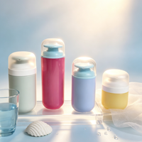 Bouteilles de voyage en PET souple multi-spécifications 100/120 ml, flacons de stockage de liquides pour les voyages et les affaires