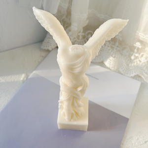 Moldes de Silicona para Estatuas de Busto de Diosa <span class=keywords><strong>Griega</strong></span>, Escultura de Artemisa Diana, Molde de Cera de Dios Romano Apolo, Molde de Vela de Ángel Alado de la Victoria - Product Image 6