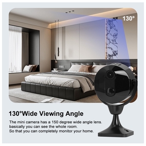 กล้องวงจรปิดแบตเตอรี่ขนาดเล็ก CMOS Wi-Fi 3MP 4G, IP65ตรวจจับการเคลื่อนไหวและเสียงสองทางกันน้ำระบบรักษาความปลอดภัยในร่มพร้อมที่เก็บข้อมูลแบบคลาวด์ - Product Image 4