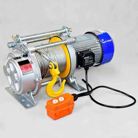 Polipasto Eléctrico de Cable de Alta Velocidad 1-3 Toneladas 220V 380V para Elevación en Construcción