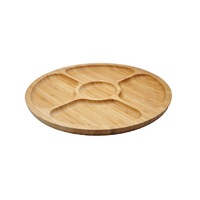 Ensemble de planche à fromage domestique en bambou assiette boîte à fruits secs plateau de stockage de noix boîte à collation conteneur divisé plateau de service avec couvercle