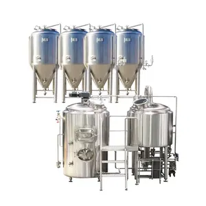 Complete 5hl beer brewery equipment 500l brewing system for hot sale