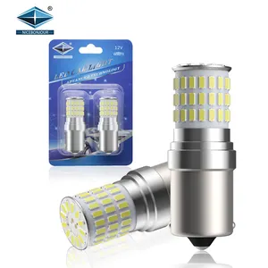 Nuevo diseño Super brillante coche Led Luz de señal de giro 3014 66SMD 7440 1156 1157 BAU15D T20 T25 coche bombilla Led