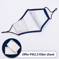 Masque facial en tissu de haute qualité, OEM, pour adultes, à thème animalier d'Halloween, en pur coton, avec fil nasal réglable, réutilisable et lavable
