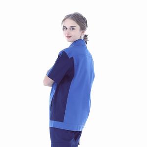 Nouvelle combinaison <span class=keywords><strong>de</strong></span> travail unisexe à manches courtes, vêtements <span class=keywords><strong>de</strong></span> travail personnalisés avec logo, tenues <span class=keywords><strong>de</strong></span> travail, vêtements <span class=keywords><strong>de</strong></span> travail - Product Image 3