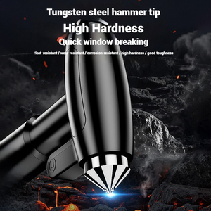 Marteau de sécurité universel pour voiture Prix d'usine Outil d'urgence pour casser la vitre de voiture Marteau d'urgence automatique - Product Image 3