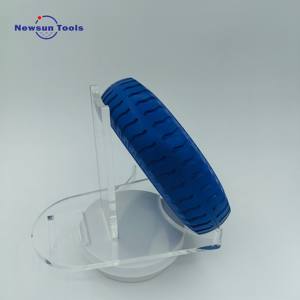 NS pabrik grosir OEM/ODM 8 inci 2.50-4 PU busa ban poliuretan tahan tusukan roda bebas ban roda troli tangan - Product Image 6