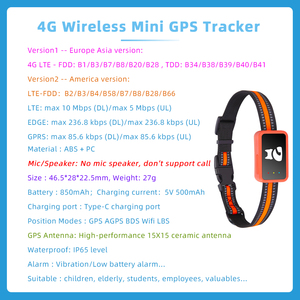 Rastreador GPS para Mascotas G68P 4G, el Más Vendido del <span class=keywords><strong>2022</strong></span>, Resistente al Agua, Ubicación y Actividad en Tiempo Real a Través <span class=keywords><strong>de</strong></span> la Aplicación, Logotipo Personalizado - Product Image 2