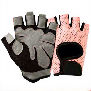Custom High Quality Outdoor Sports <b>Half</b> Finger Cycling Gloves Neoprene Non <b>Slip</b> Breathable Lightweight Gym Weightlifting - Product Image 1