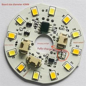 Có thể sạc lại cảm ứng chuyển đổi dimmingtri-màu khung ảnh ánh sáng bức tranh ban đêm ánh sáng ban phụ kiện DIY LED PCB bảng mạch - Product Image 2