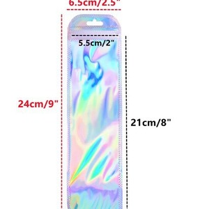 Grossiste direct d'usine, nouveaux sacs cadeaux en plastique refermables pour baguettes, matériau de qualité supérieure, coins arrondis, sacs d'emballage pour montres disponibles - Product Image 5