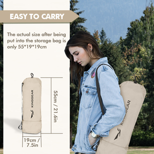 KingGear Outdoor Tragbares Aluminium Oxford Leichtes Feldbett Klappbar Verstellbares Faltbett für Erwachsene - Product Image 4