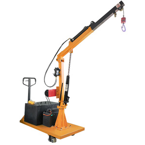 Tự Động 360 Độ Quay Thủy Lực Di Động Thiết Bị Nâng Hạ Gấp Mini Sàn Điện Nhỏ Cần Cẩu Cho Kho - Product Image 5