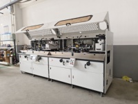 TAOXING Nueva Máquina Automática de Serigrafía Multicolor de Alta Velocidad para Botellas y Tubos de Cosméticos, Microajuste, 380V, 200x240mm, 1 Año de Garantía