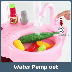 Set di 53 Pezzi Giocattoli da Cucina Accessori per Cucina Gioco di Ruolo Piccolo Cuoco Set con Cibo Finto per Bambini Giocattoli Montessori - Product Image 4