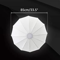Flash de studio Godox CS-85D, 85 cm, portable, pliable, à montage Bowens, lanterne lumineuse à installation rapide