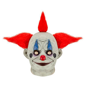 HLC Halloween City Masque de clown en latex avec cheveux pour adultes Cosplay Series Killer Clown <span class=keywords><strong>Joker</strong></span> Treat or Trick Masques Fabricant - Product Image 1