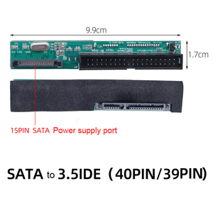 Carte adaptateur optique pour disque dur SATA vers IDE 3,5 pouces, interface 39PIN 40PIN, port série parallèle pour ordinateur de bureau et ordinateur portable - Product Image 5