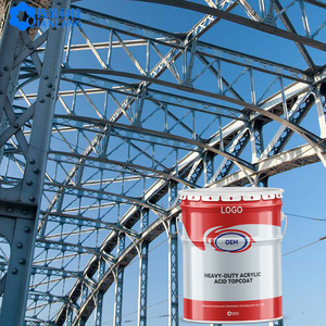 Suministro de fábrica, <span class=keywords><strong>Color</strong></span> personalizado, poliuretano acrílico, capa superior alifática, <span class=keywords><strong>pintura</strong></span> líquida, revestimiento de dos componentes para puente de hormigón - Product Image 1