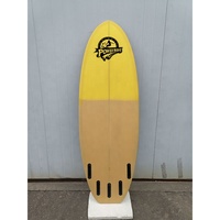 Planches de surf courtes en époxy personnalisées de 5'8, noyau en mousse EPS, fibre de verre, planche de surf pour le surf