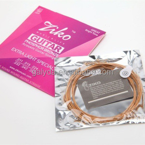 Cordes de guitare métallisées polies - Ensembles de 6 cordes pour guitares électriques et acoustiques - Emballage modèle DP/DN - Vente en gros - Product Image 4