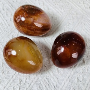 Juego de huevos de cornalina Yoni de alta calidad, piedra curativa de ágata roja directa de fábrica, Bola de Jade Kegel, huevo, ejercicio Vaginal para mujeres - Product Image 2