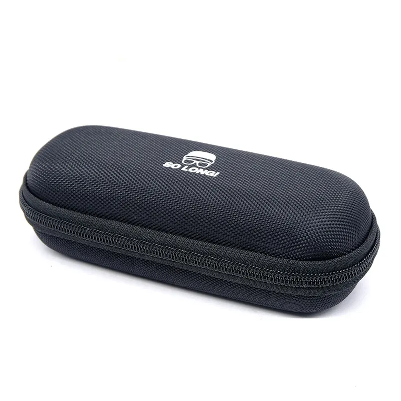 Glasses EVA Case Wholesale Eye Glasses Case Hard Shell Protective Sunglasses Holder Custom Logo Zipper Glasses Case for Sports