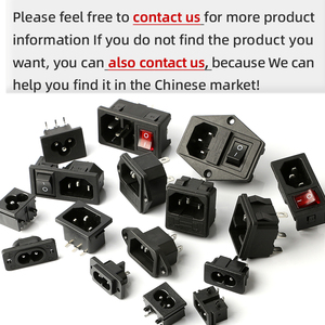 AC04 <strong>Iec</strong> 3 Pin Plug Inlet <strong>Ac</strong> <strong>Power</strong> <strong>Socket</strong> Vertical <strong>AC</strong> <strong>Power</strong> <strong>Socket</strong> Outlet Receptacle - Product Image 6