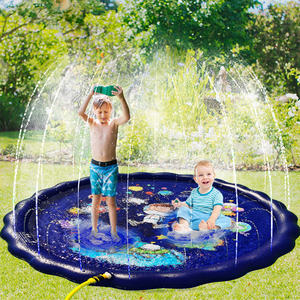 แผ่นรองน้ำพุแบบพกพาสำหรับเด็ก ปรับแต่งได้ตามมาตรฐาน BSCI FCCA EN 71 สระน้ำเป่าลมสำหรับเด็ก ของเล่นน้ำ - Product Image 2