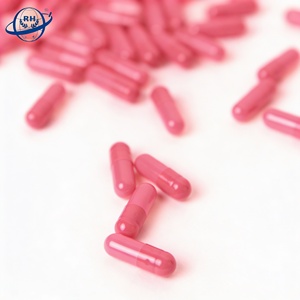 Meilleures ventes 0 #   Capsules vides en gélatine rose foncé <span class=keywords><strong>pour</strong></span> l'alimentation, capsules en gélatine de qualité pharmaceutique, capsules halal - Product Image 2