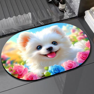 3D động vật Diatomite Tắm <span class=keywords><strong>Mat</strong></span> thấm chống vết cho sàn phòng tắm thảm mềm không trượt lối vào <span class=keywords><strong>Mat</strong></span> trẻ em trang trí nội thất - Product Image 2