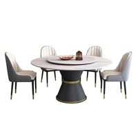 Fabricants de tables à manger extensibles modernes de luxe léger en acier au carbone assemblées pour 8 personnes, respectueuses de l'environnement, pour hôtel, hôpital
