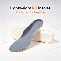 Semelles intérieures sportives en PU confortables pour stabiliser le talon, réduire le risque de entorse de la cheville, amortir les chocs, pour la course, l'entraînement, les pieds plats et les douleurs au pied