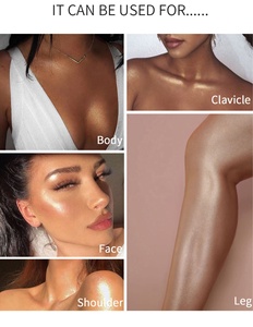 <span class=keywords><strong>Iluminador</strong></span> líquido brillante para maquillaje, aceite brillante para cuerpo de bronce, Etiqueta Privada, bajo pedido mínimo, OEM, muestra gratis - Product Image 5