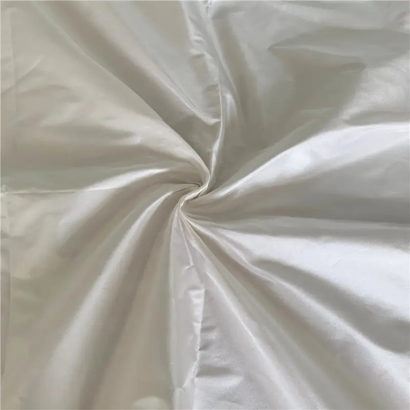 Блестящая ткань Ahimsa из 100% шелка, тафта, натуральная белая, оптовая продажа, Неокрашенная для курток, джентльменов, живопись джилбаба