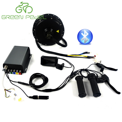 Greenpedel QS V3 Powerful 900Rpm 150N.m 50H V3 72v 3000w Ebike Hub Motor Conversion Kit